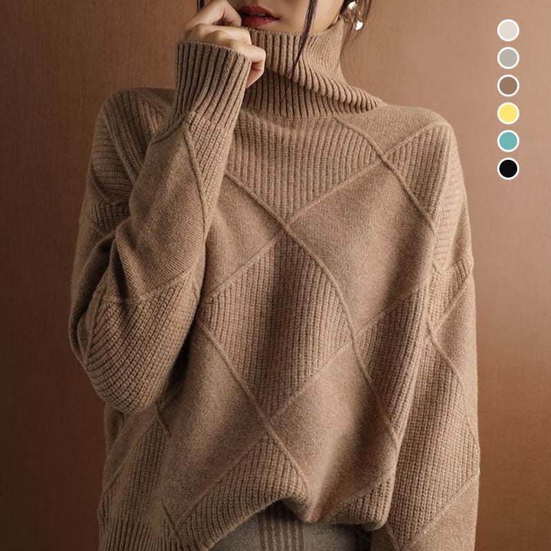 Loose Turtleneck Sweater