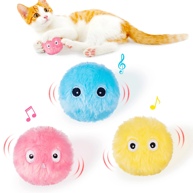 Fluffy Plush Ball Toys