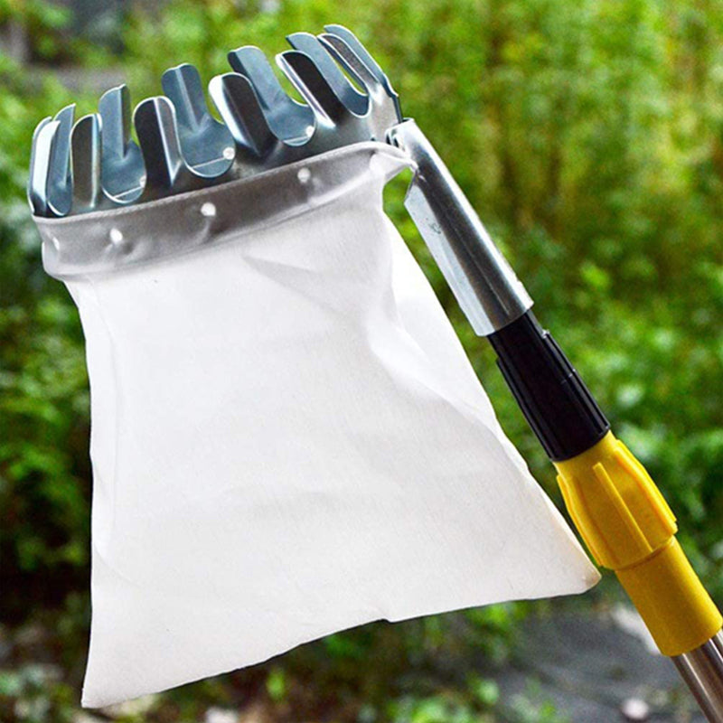 Metal Fruit Picker with Pocket