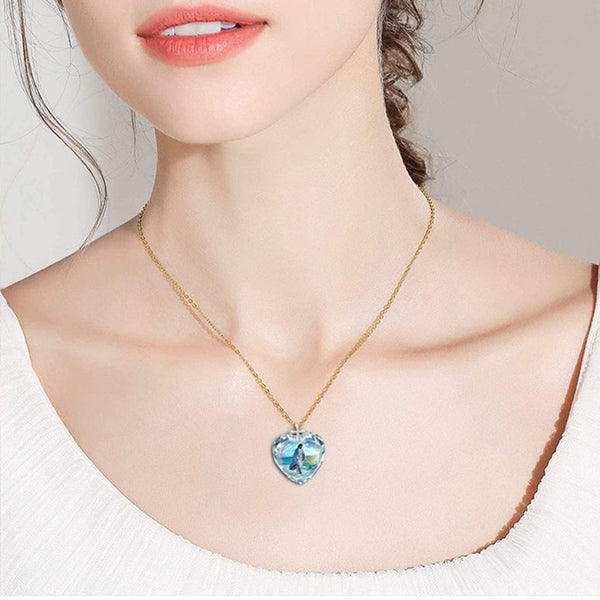 Crystal Heart Necklace