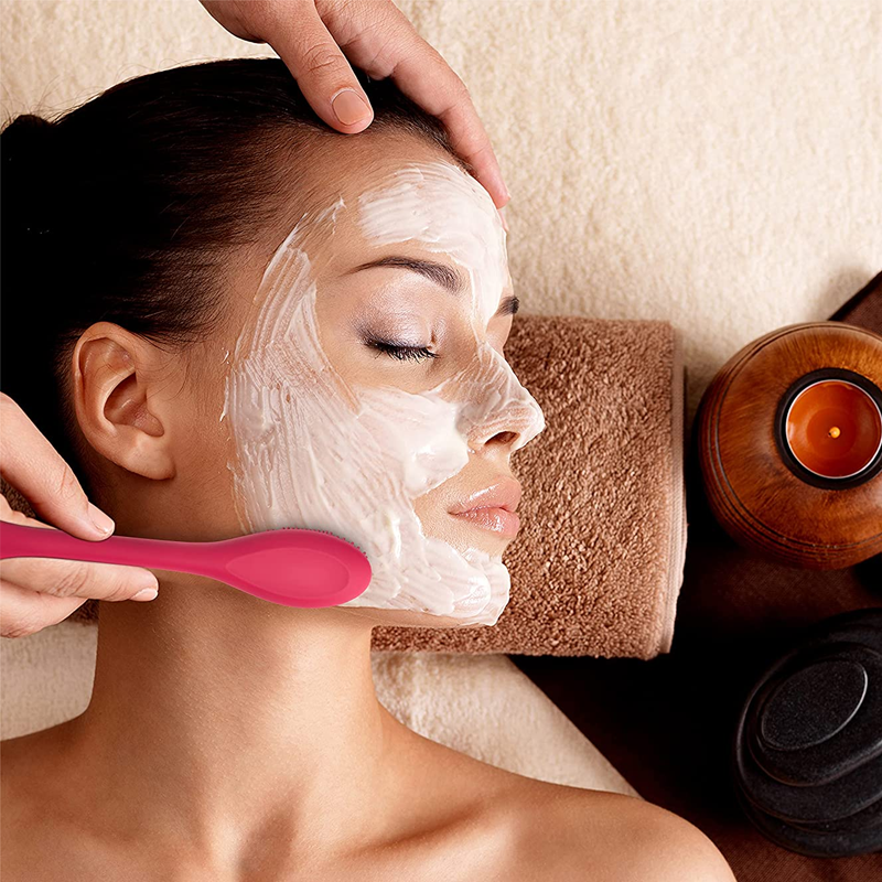Double-Ended Silicone Face Mask Brush