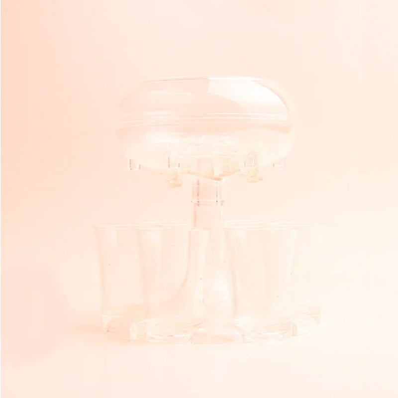 6 Shot Glass Dispenser and Holder