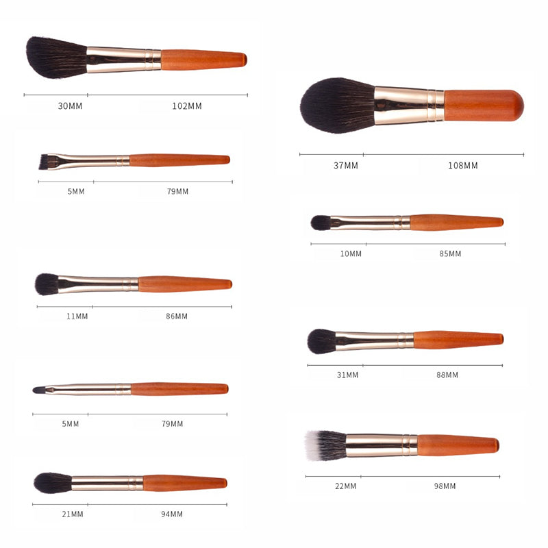 Makeup Brush Set (9 PCS)