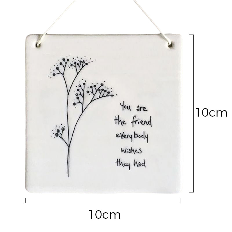 Hanging Friendship Sign
