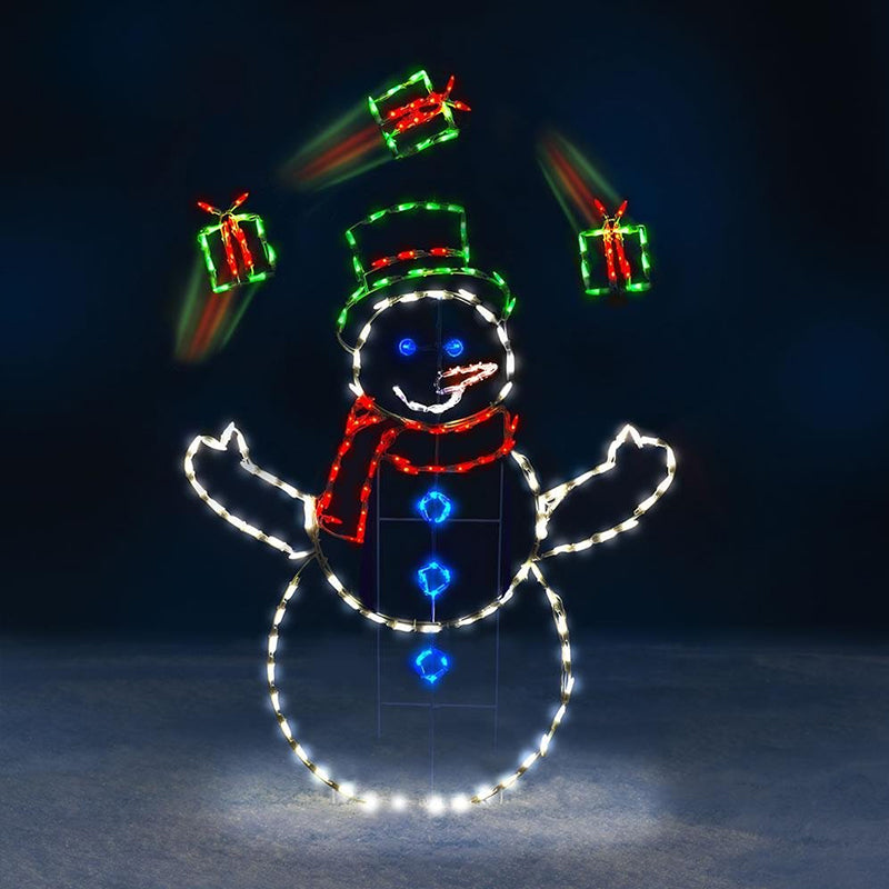 Playful Animated Snowball Light