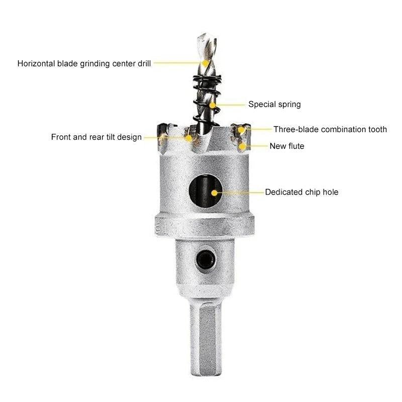 Hole Saw Cutter Drill Bit Set (12PCS)