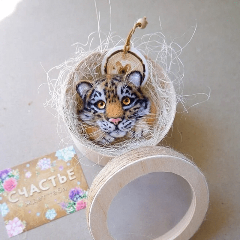 Pre-Sale>>Felt Animal Brooch