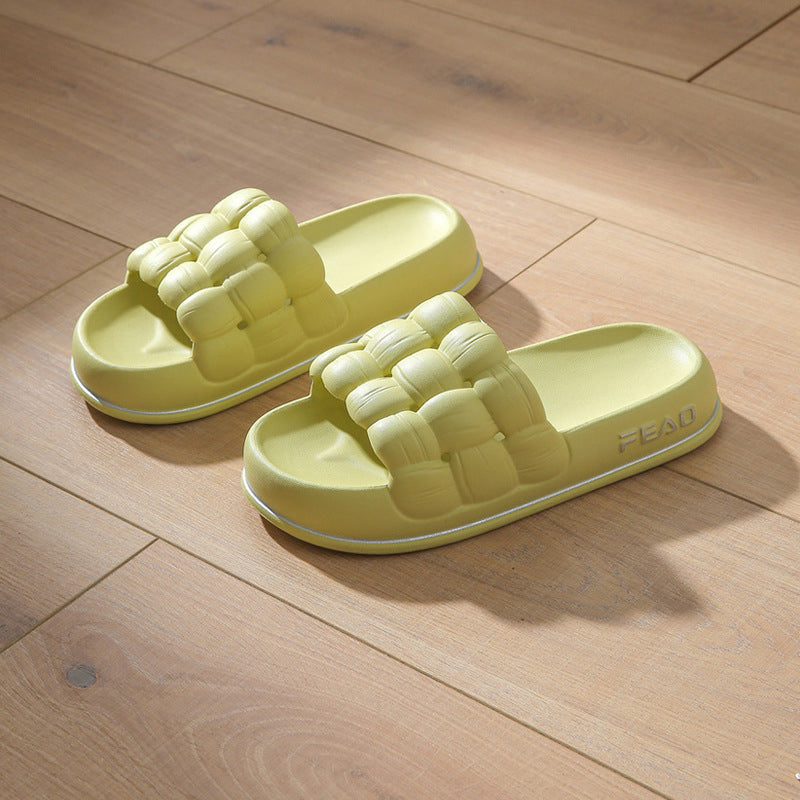 Indoor Bread Platform Slippers