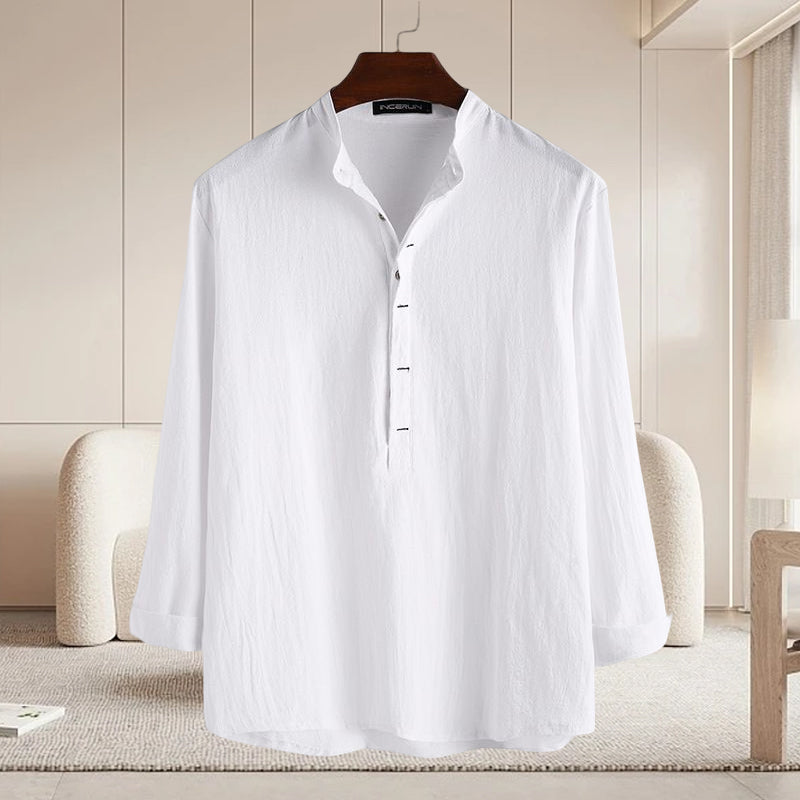 Long Sleeve Linen Shirt