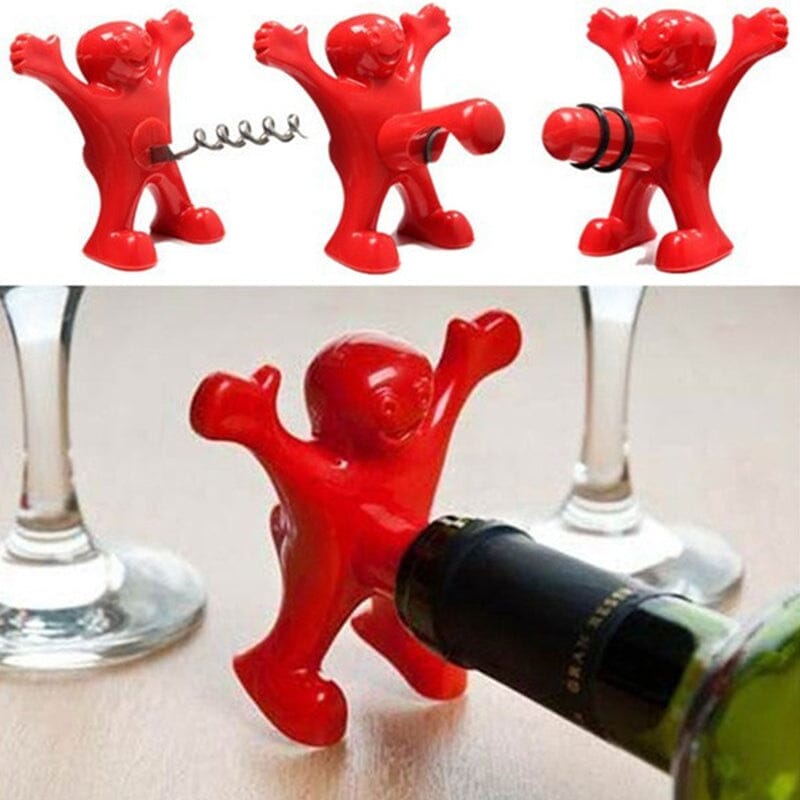 Happy Man Corkscrew