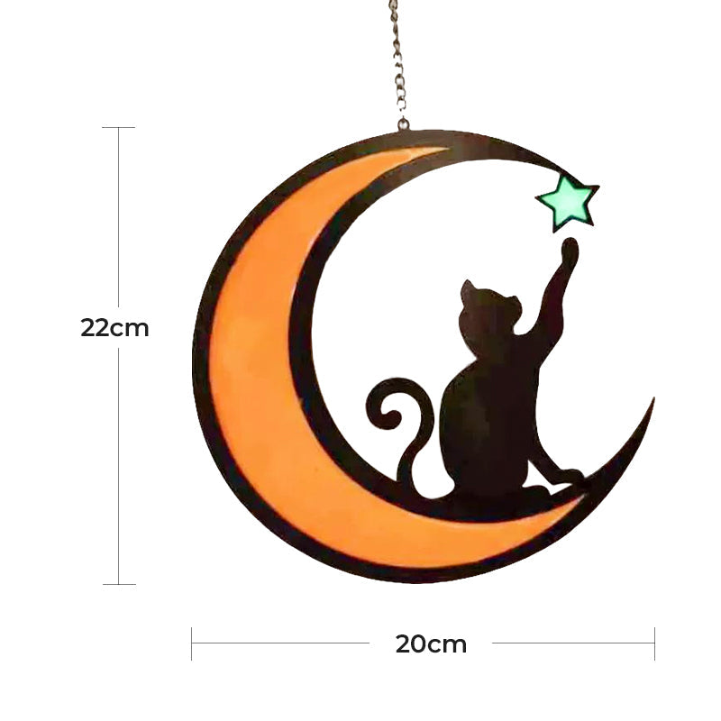Moon Black Cat Decorations