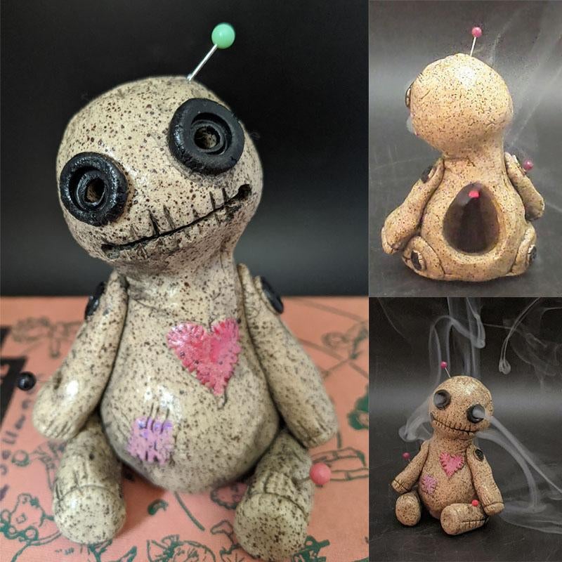 Voodoo Doll Cone Burner, Incense Burner