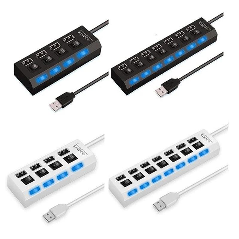 Multi Sample Hub Color Multiple Ports High-Speed USB Hub – cliprain