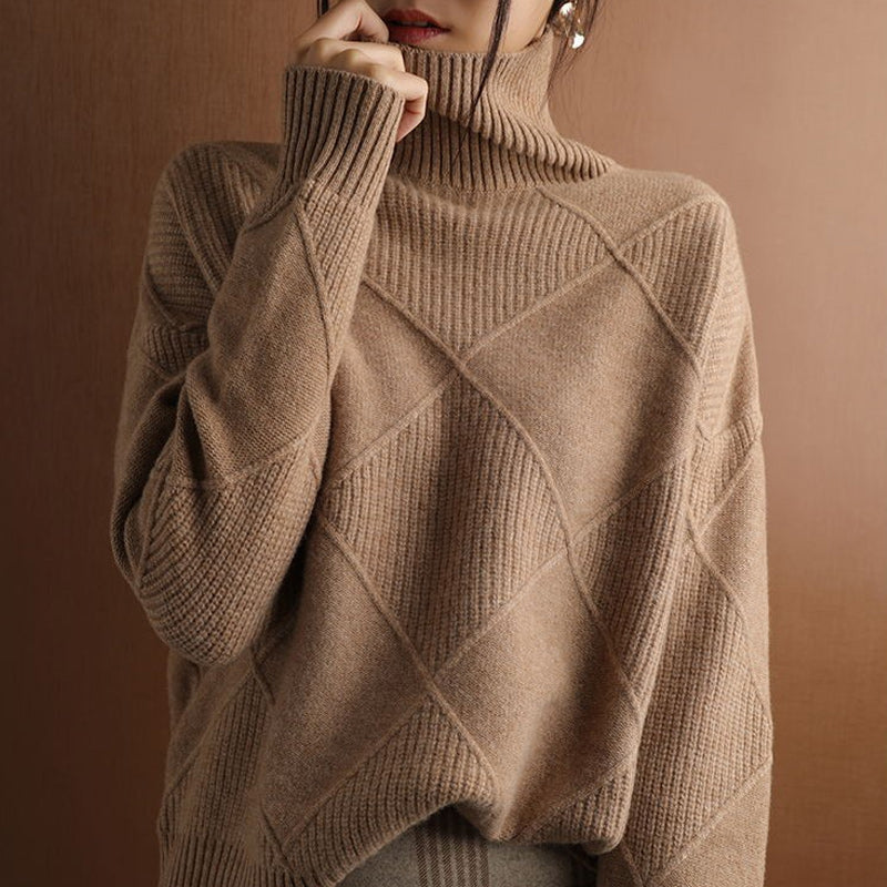 Loose Turtleneck Sweater