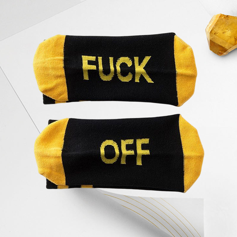 F**K OFF! Creative Funny Casual Sports Socks