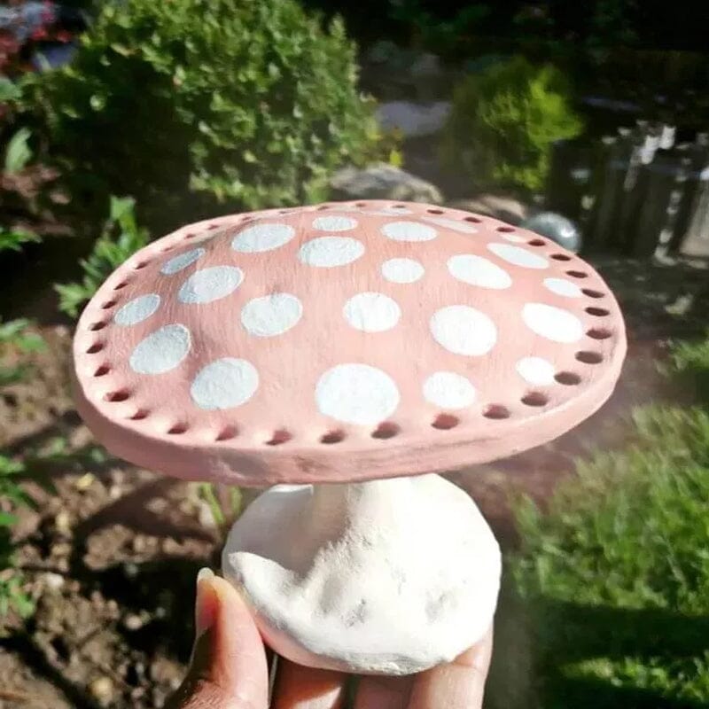 Cute Mushroom Earring Holder