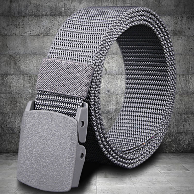 Non-Metallic Non-Magnetic Buckle Nylon Belt