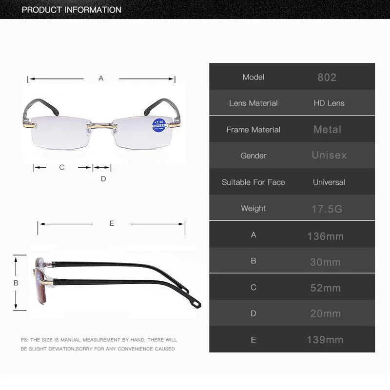 Anti-Blue Ray Reading Glasses