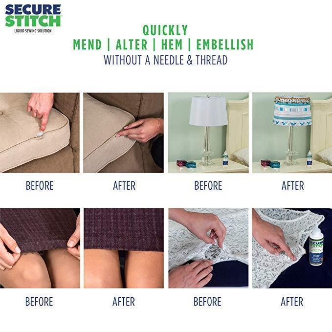 Secure Stitch Liquid Sewing Solution Kit!