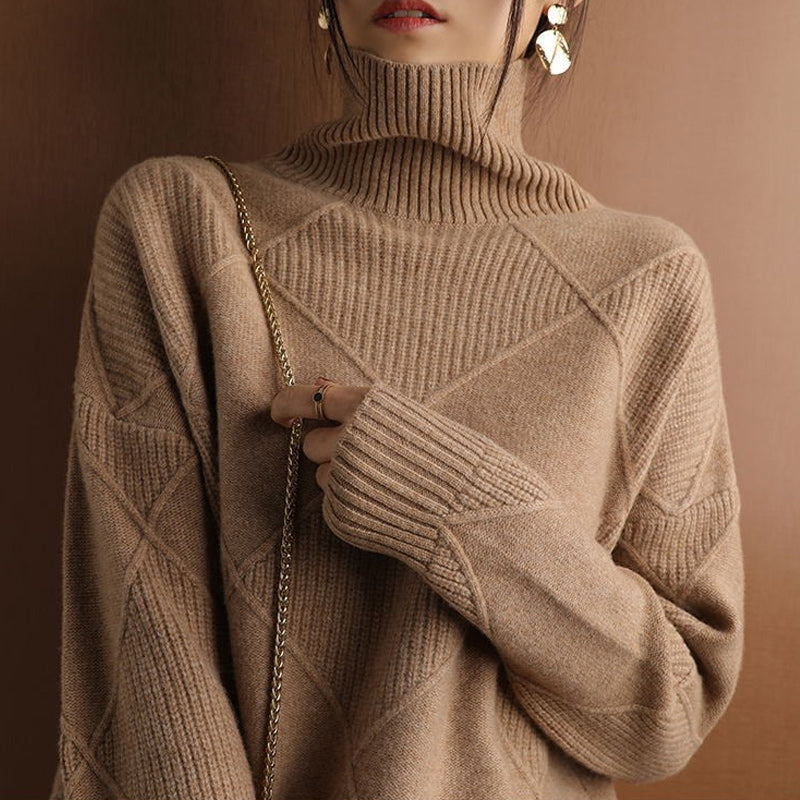 Loose Turtleneck Sweater