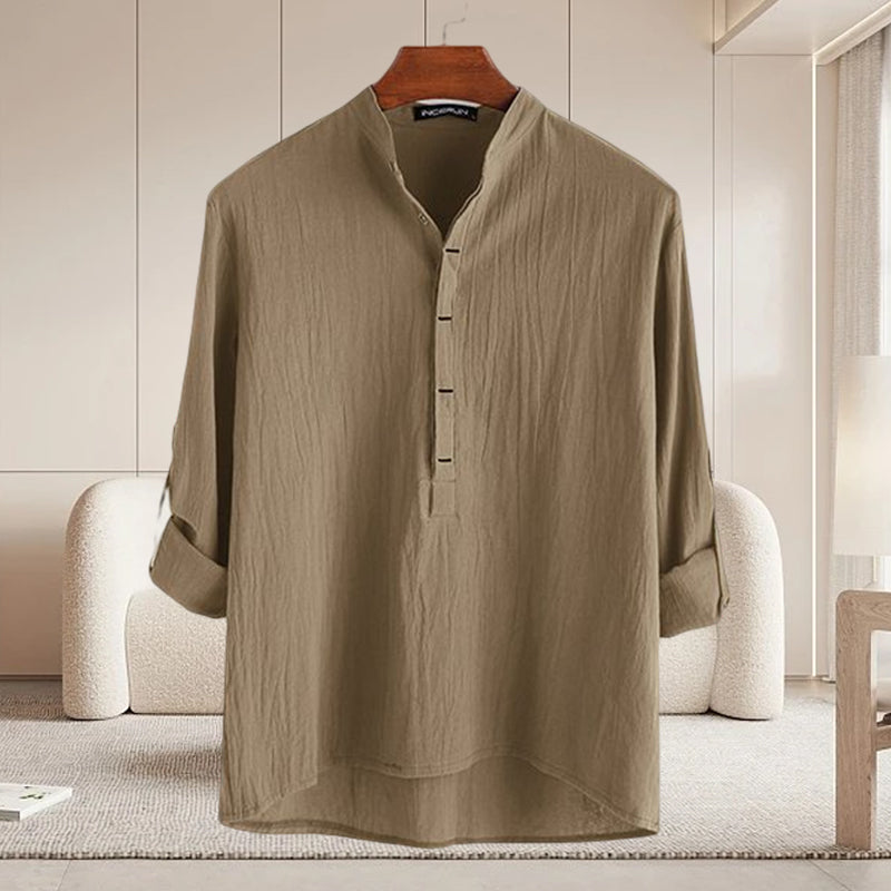 Long Sleeve Linen Shirt