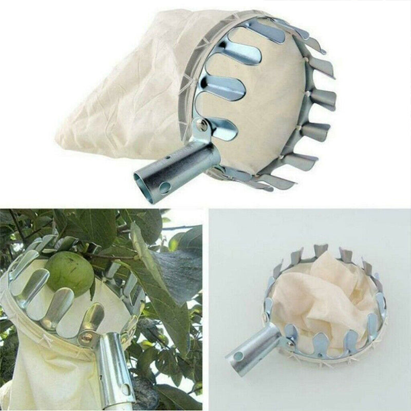 Metal Fruit Picker with Pocket