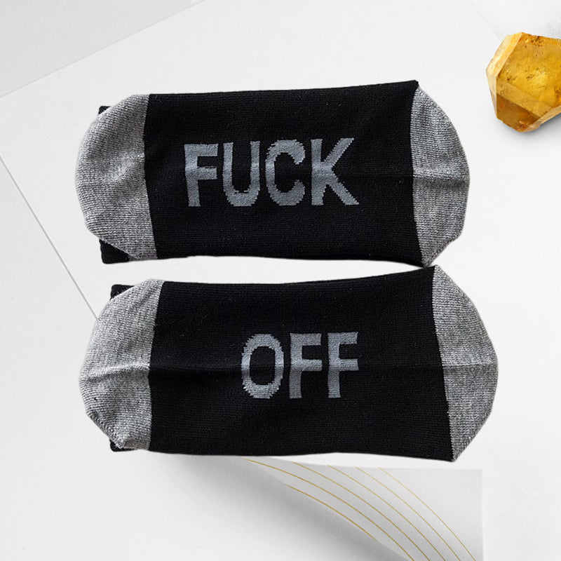 F**K OFF! Creative Funny Casual Sports Socks