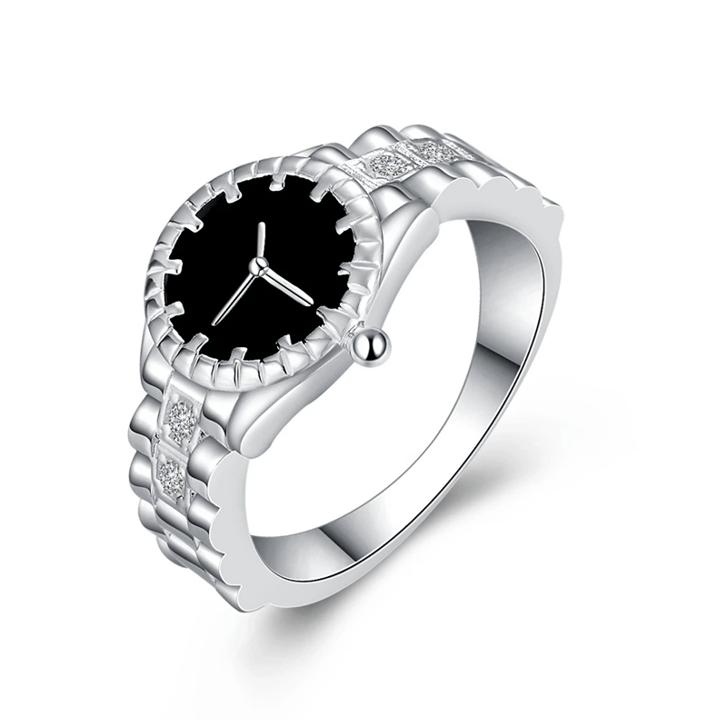 Watch Ring Set with Diamond