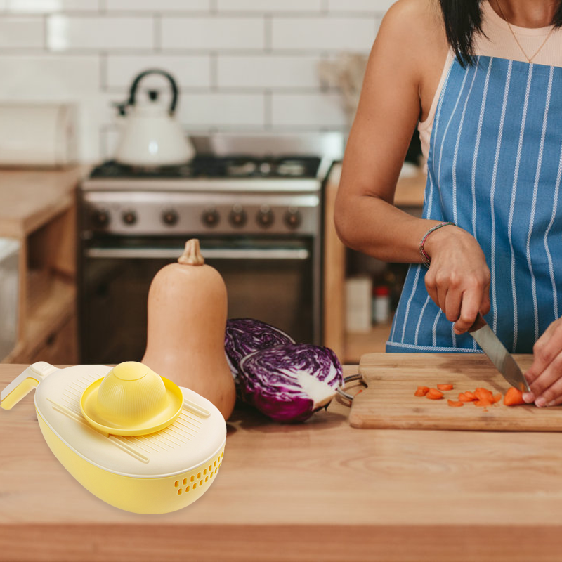 Avocado Shape Vegetable Cutting Chipper