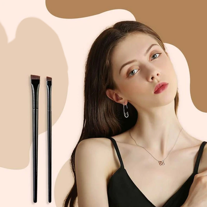 Angled Eyeliner Eyebrow Brush