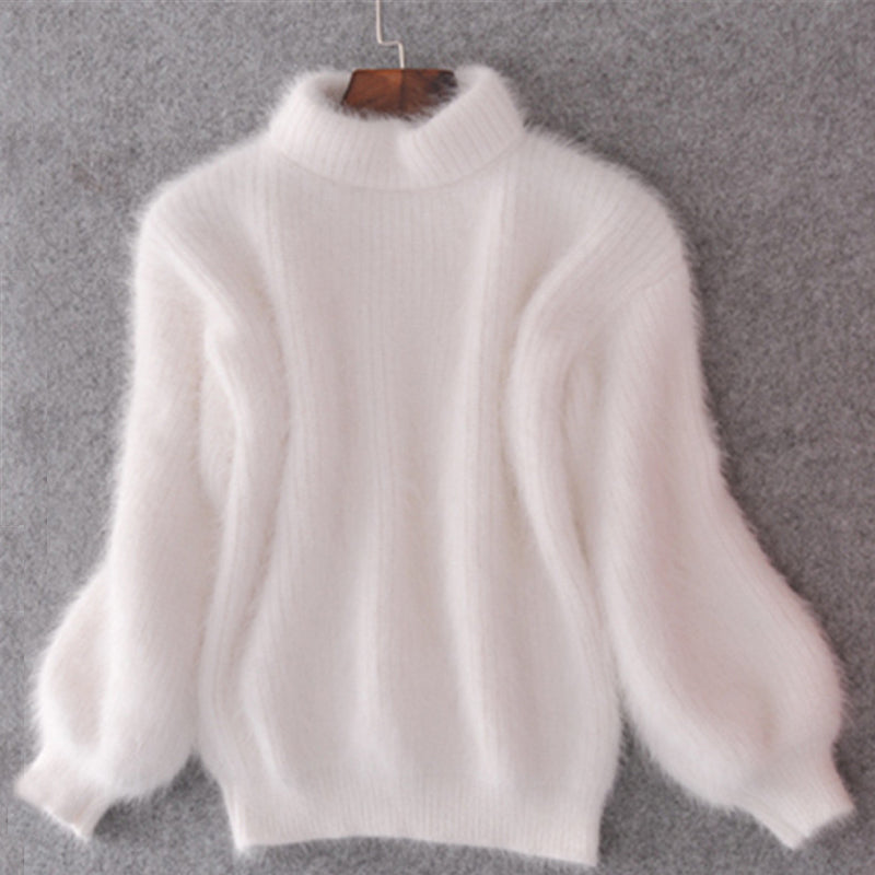 Cashmere Loose Solid Color Knit Sweater