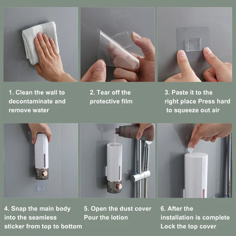 Wall Mounted Manual Soap Dispenser