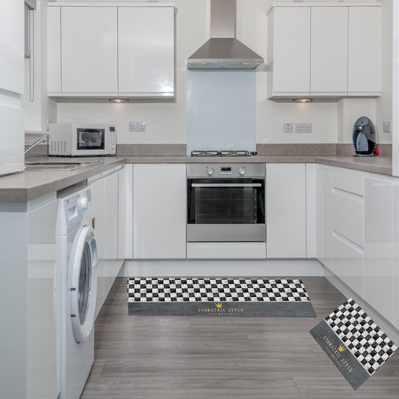 Kitchen Printed Non-Slip Carpet