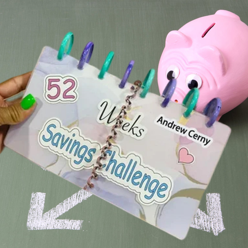 📒 Savings Binder l 52 Week Savings Challenge