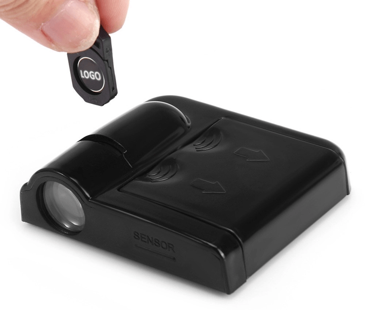 Car door LED shadow light