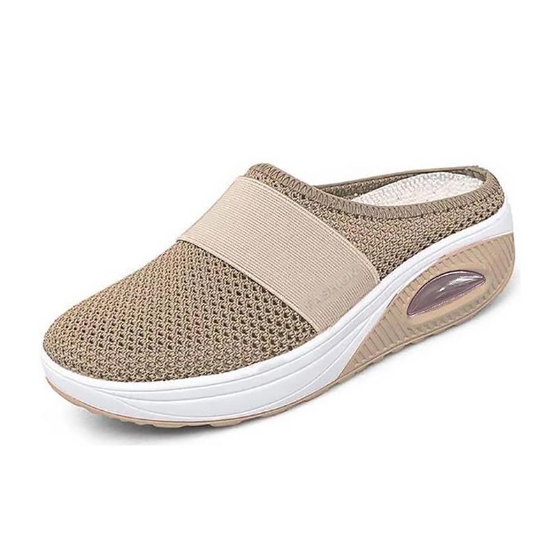 Air Cushion Slip-On Flat Sandals