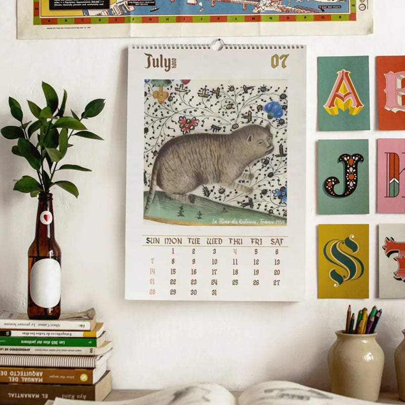2024 Weird Medieval Cats Calendar Cliprain 2024-weird-medieval-cats-calendar-cliprain
