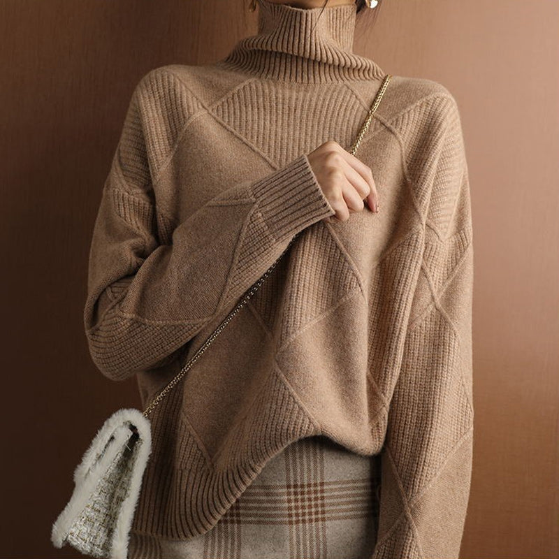 Loose Turtleneck Sweater