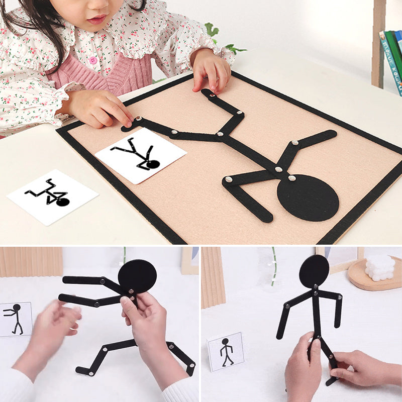 Sporty Wooden Man For Kids