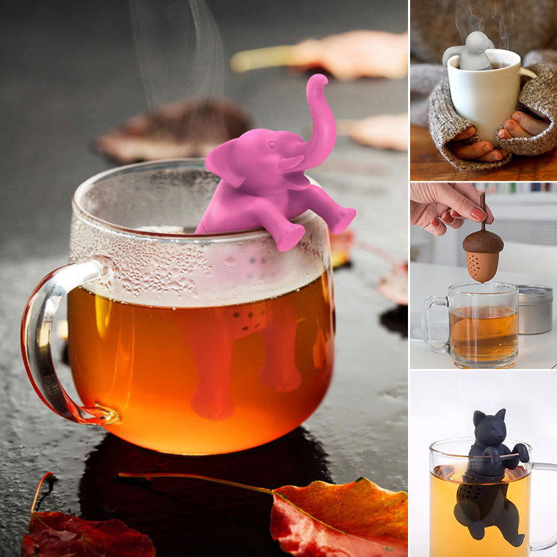 Creative Silicone Tea Strainer & Infuser