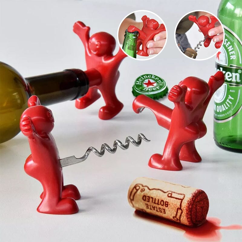 Happy Man Corkscrew