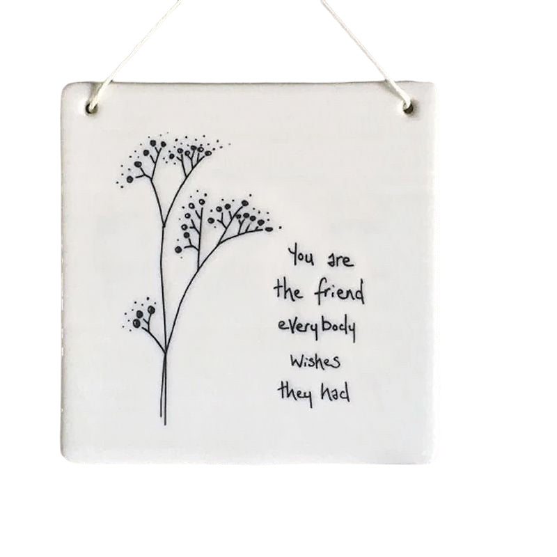 Hanging Friendship Sign