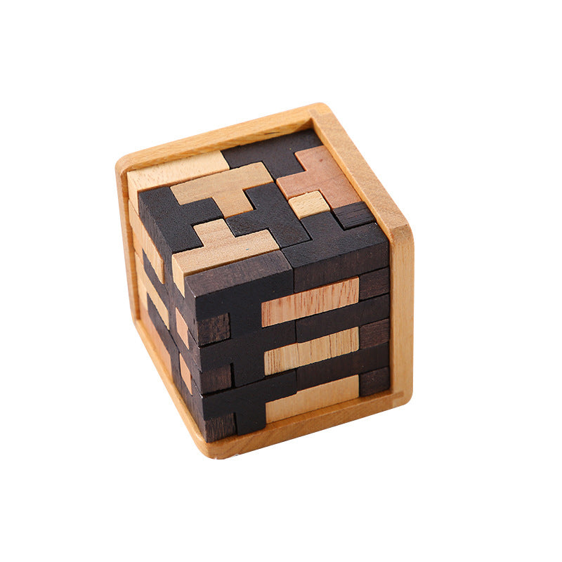 Wooden Intelligence Toy Brain Teaser Game
