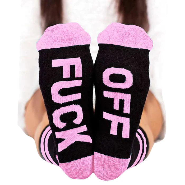 F**K OFF! Creative Funny Casual Sports Socks