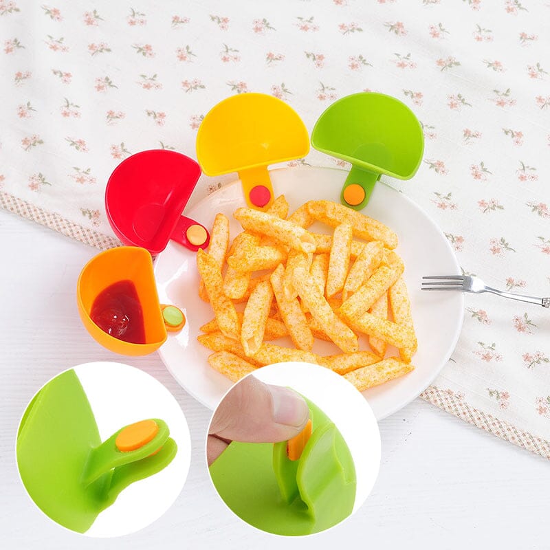 Dip Clip Bowl Plate Holder