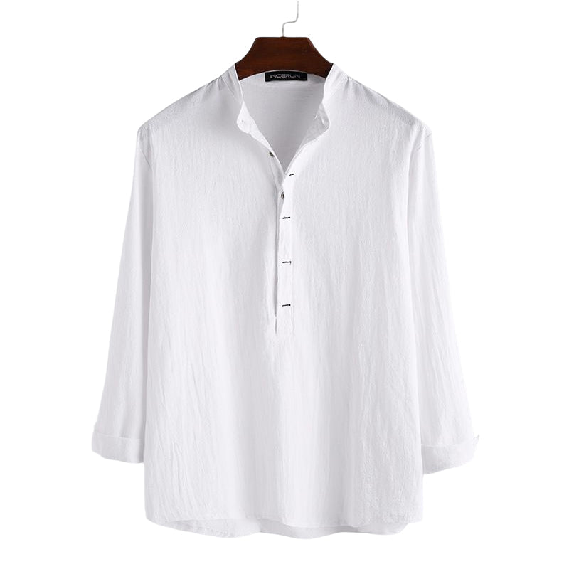 Long Sleeve Linen Shirt